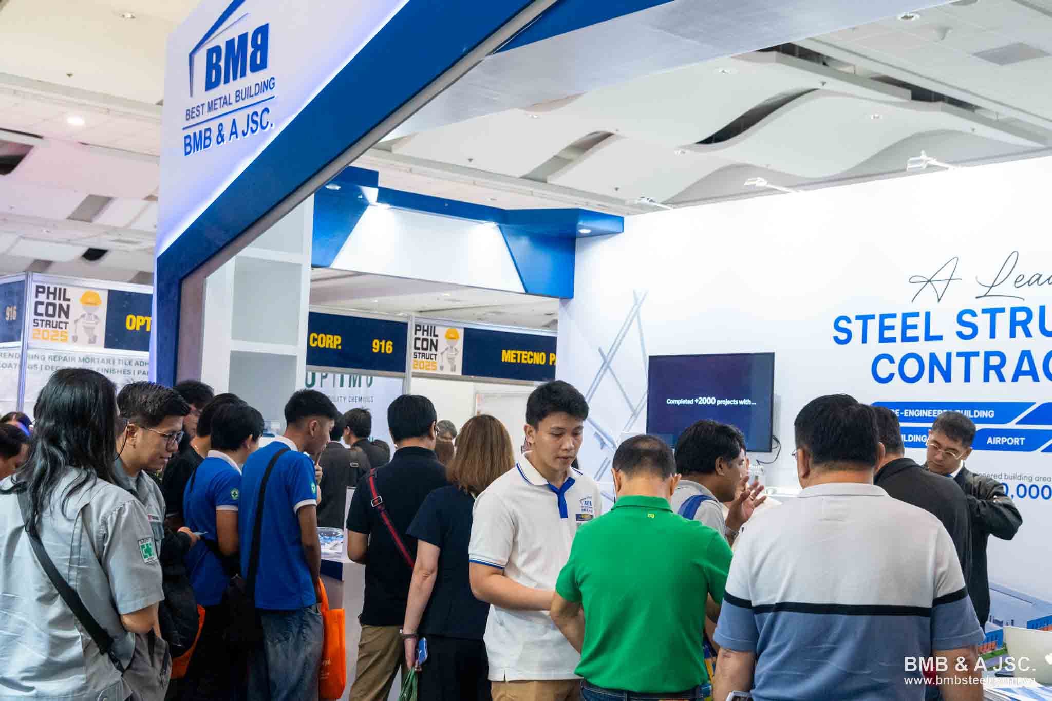 BMB Steel이 필콘스트럭트 마닐라 2025에 참가