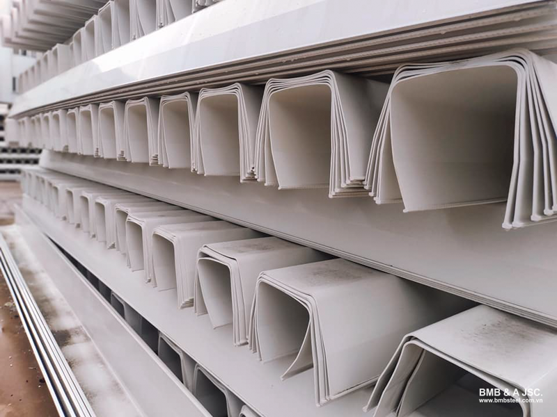 PVC gutters are an affordable option