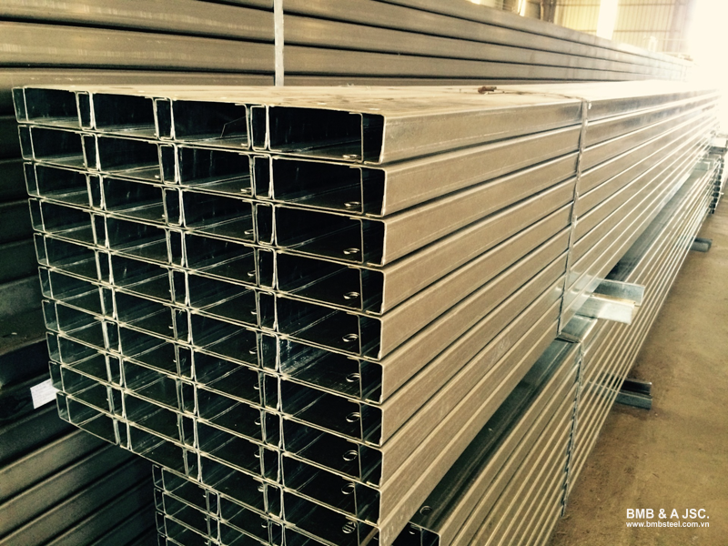 C channel steel has a solid structure that provides high rigidity