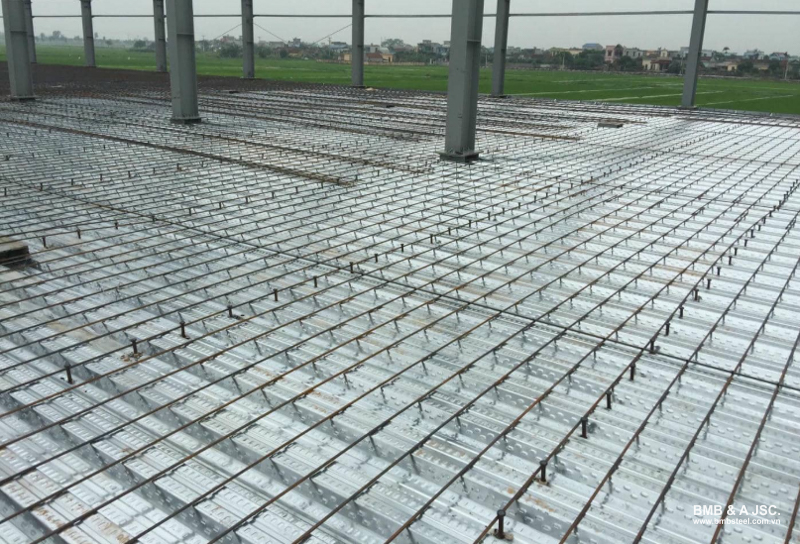 Thép sàn dùng để gia cố cho sàn bê tông