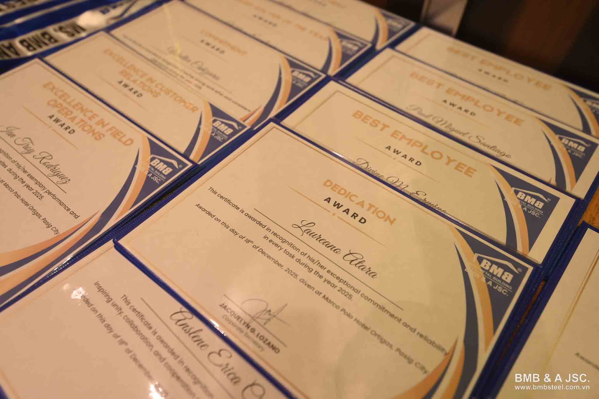 BMB Steel Philippines Hosted Year-End Party 2025 for Employees