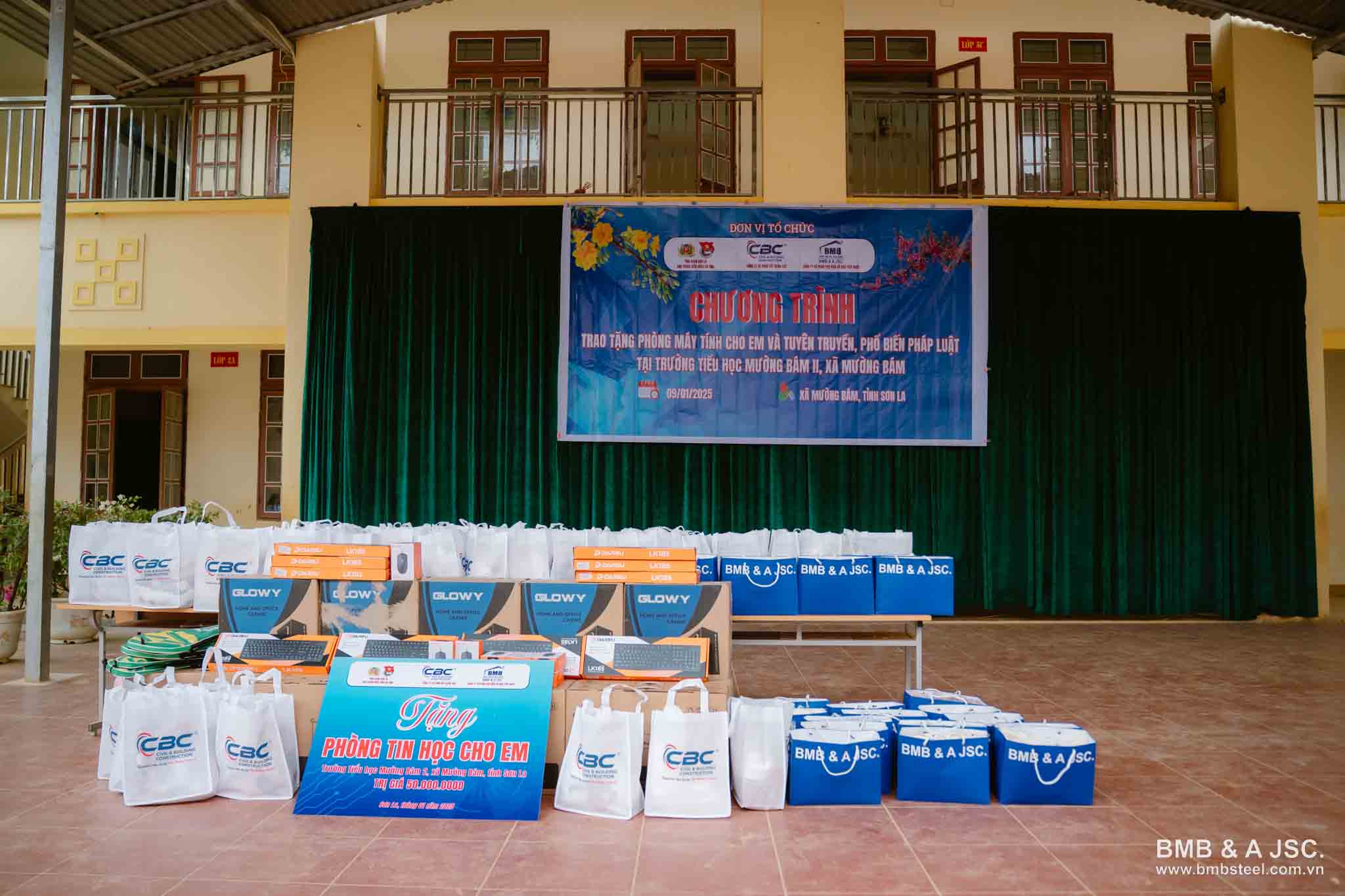 BMB Steel đồng hành cùng “tết sớm cho em” – gieo yêu thương, ươm mầm tương lai