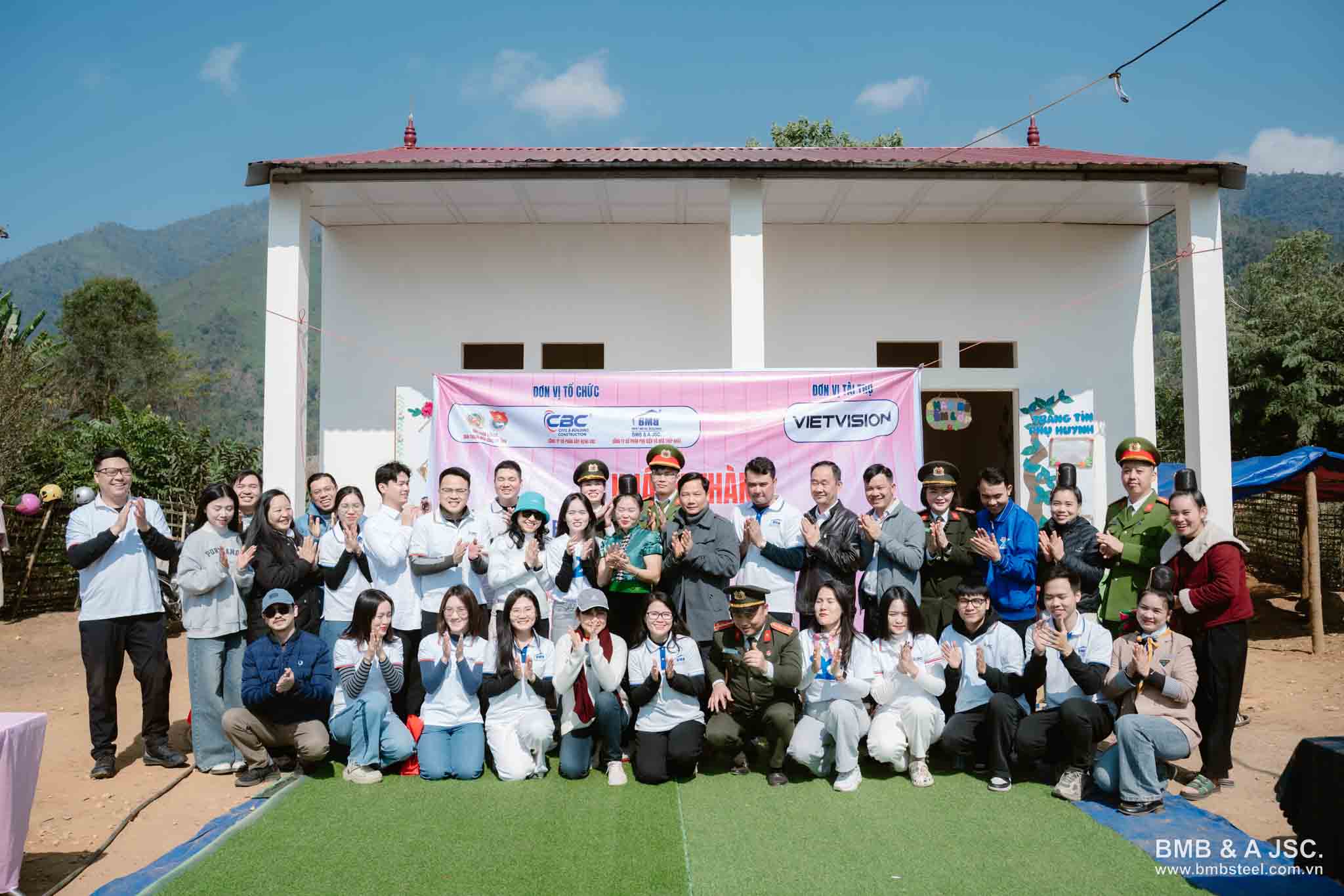 BMB Steel đồng hành cùng “tết sớm cho em” – gieo yêu thương, ươm mầm tương lai