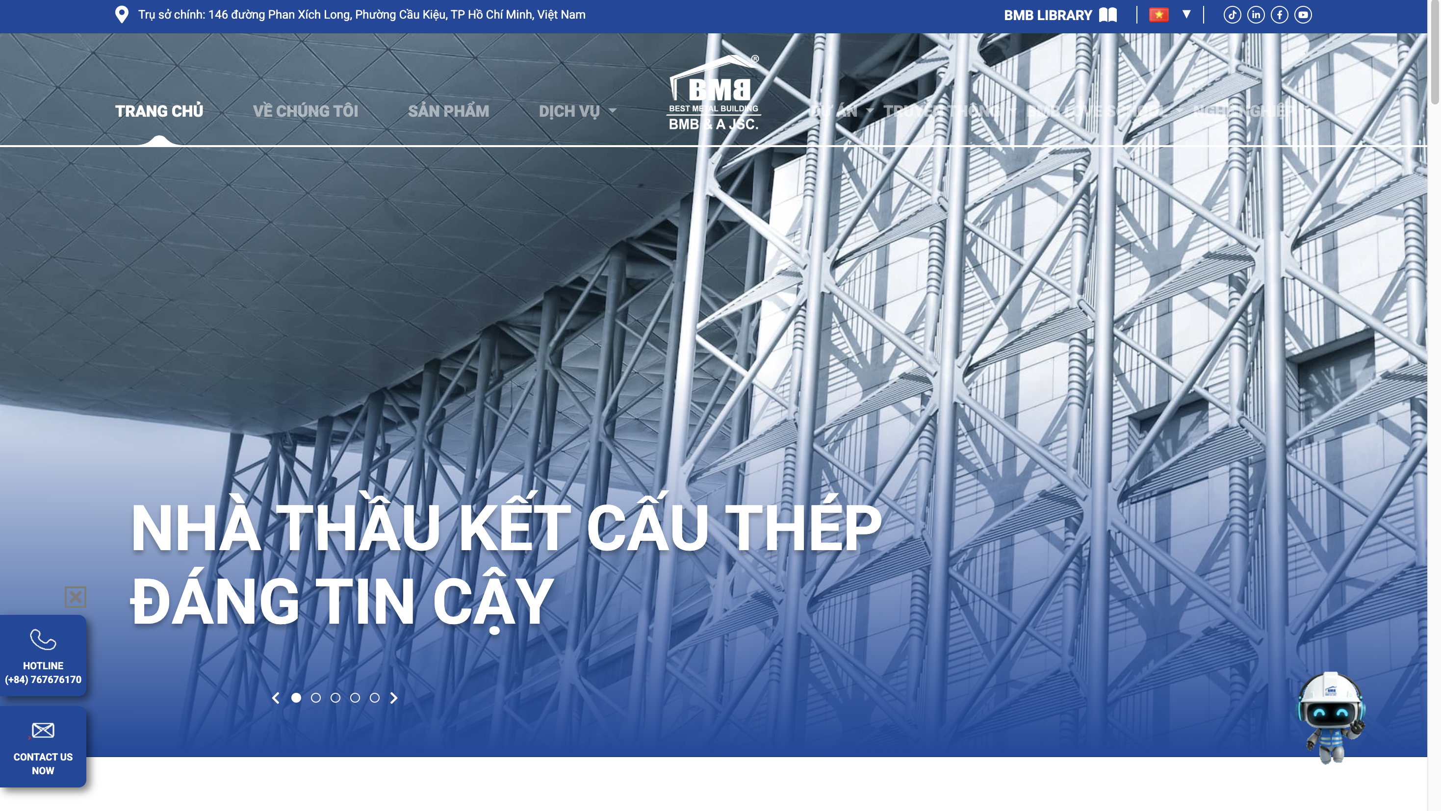 Công ty xây dựng BMB Steel