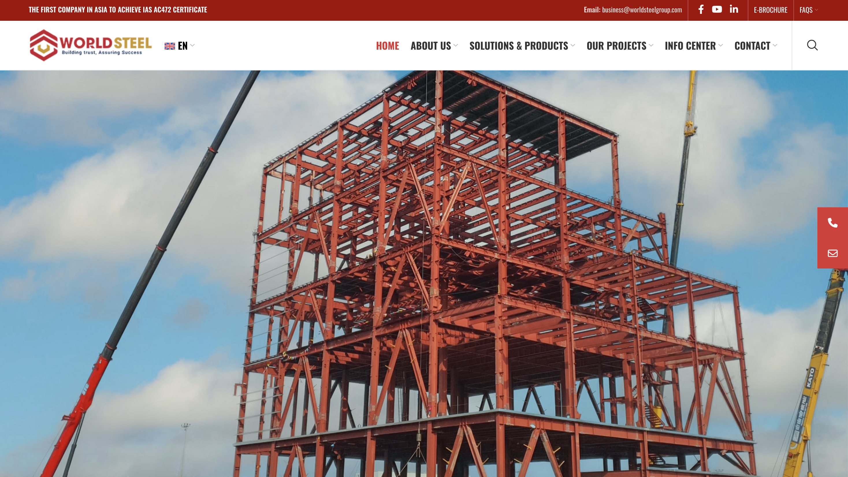 Công ty xây dựng World Steel