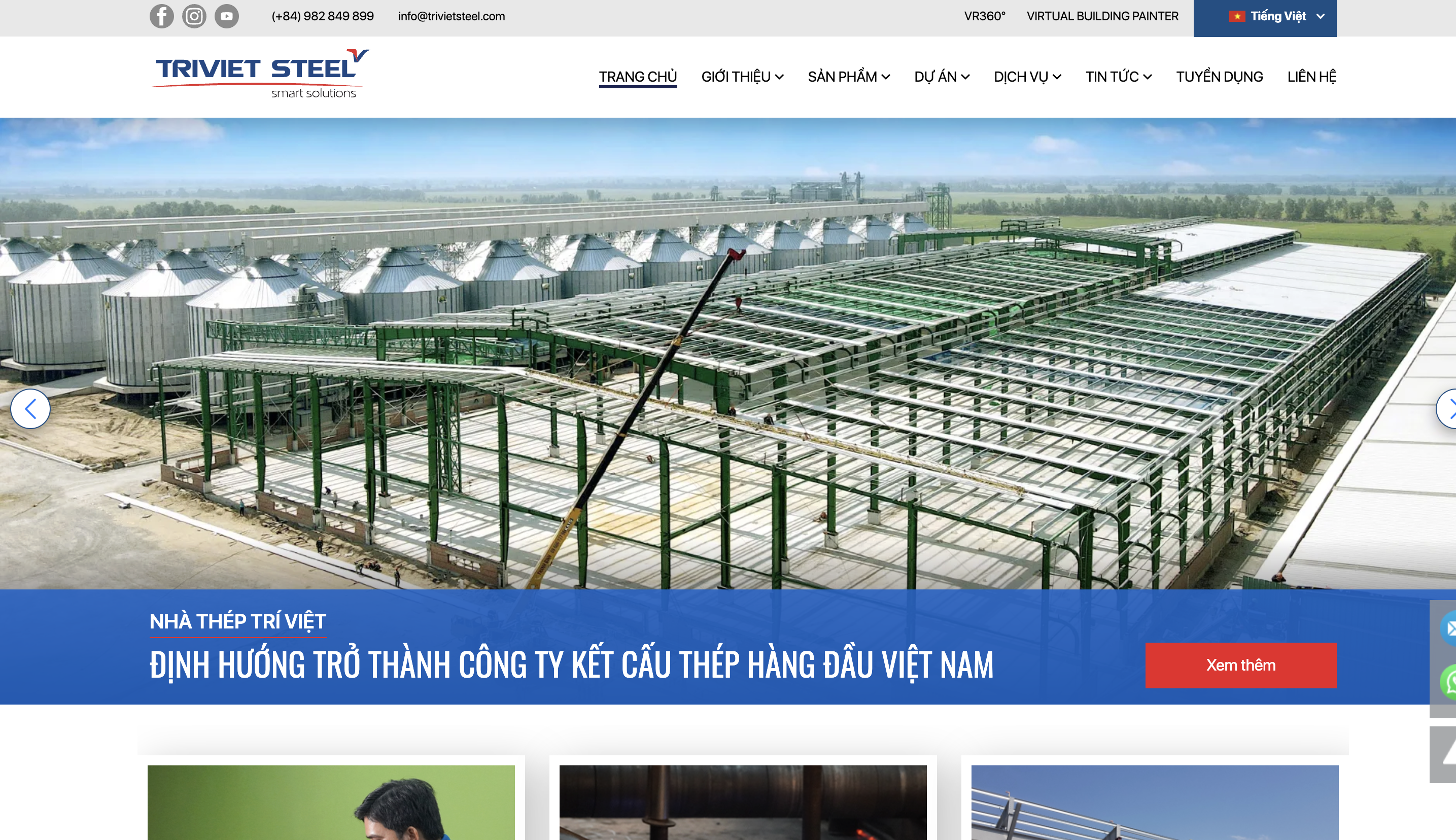 Nhà thép Trí Việt 