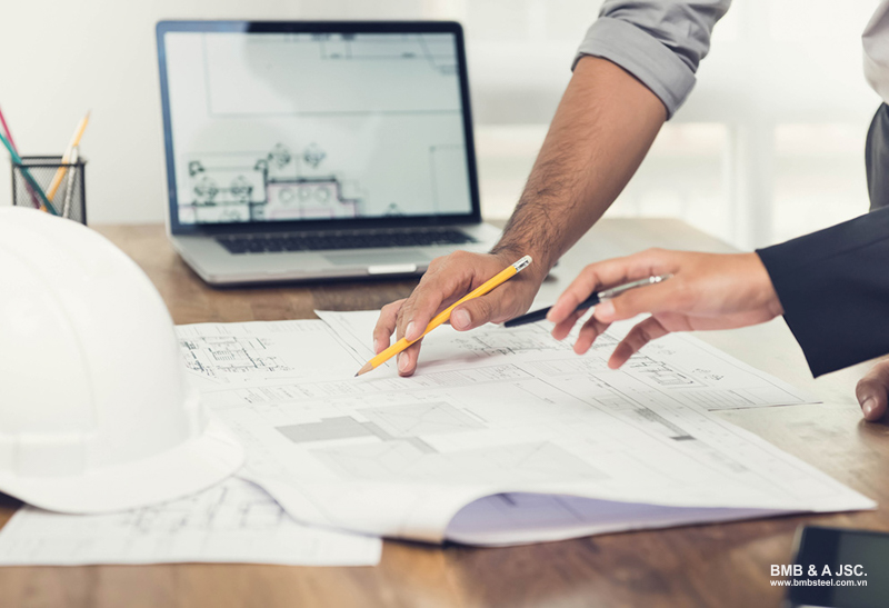 Quá trình thiết kế bản vẽ shop drawing trải qua nhiều bước