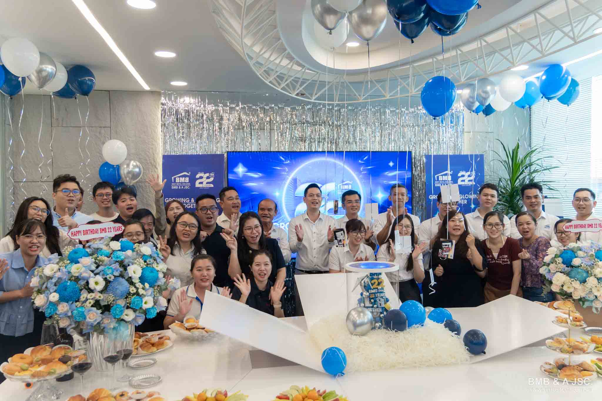 Celebrating BMB Steel's 22nd birthday