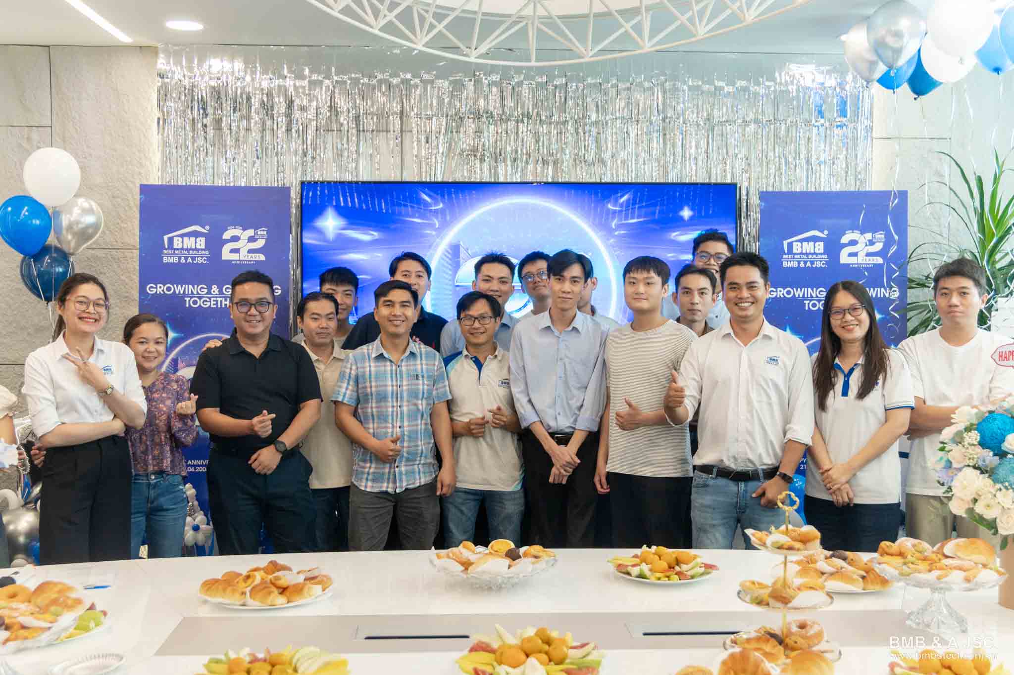 Celebrating BMB Steel's 22nd birthday