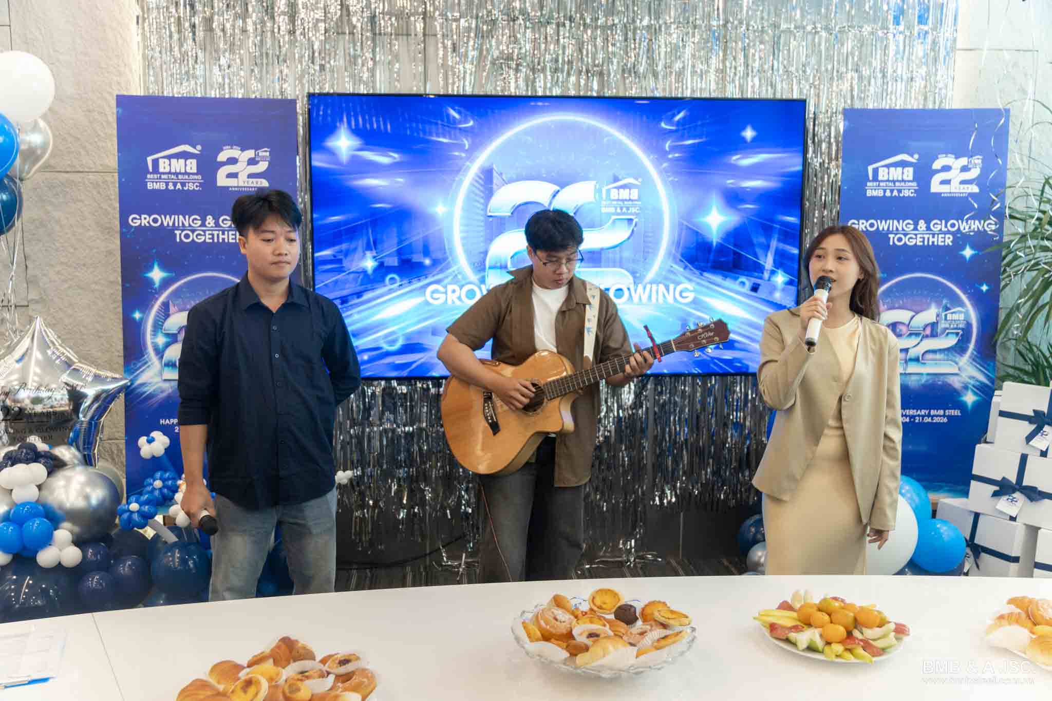 Celebrating BMB Steel's 22nd birthday