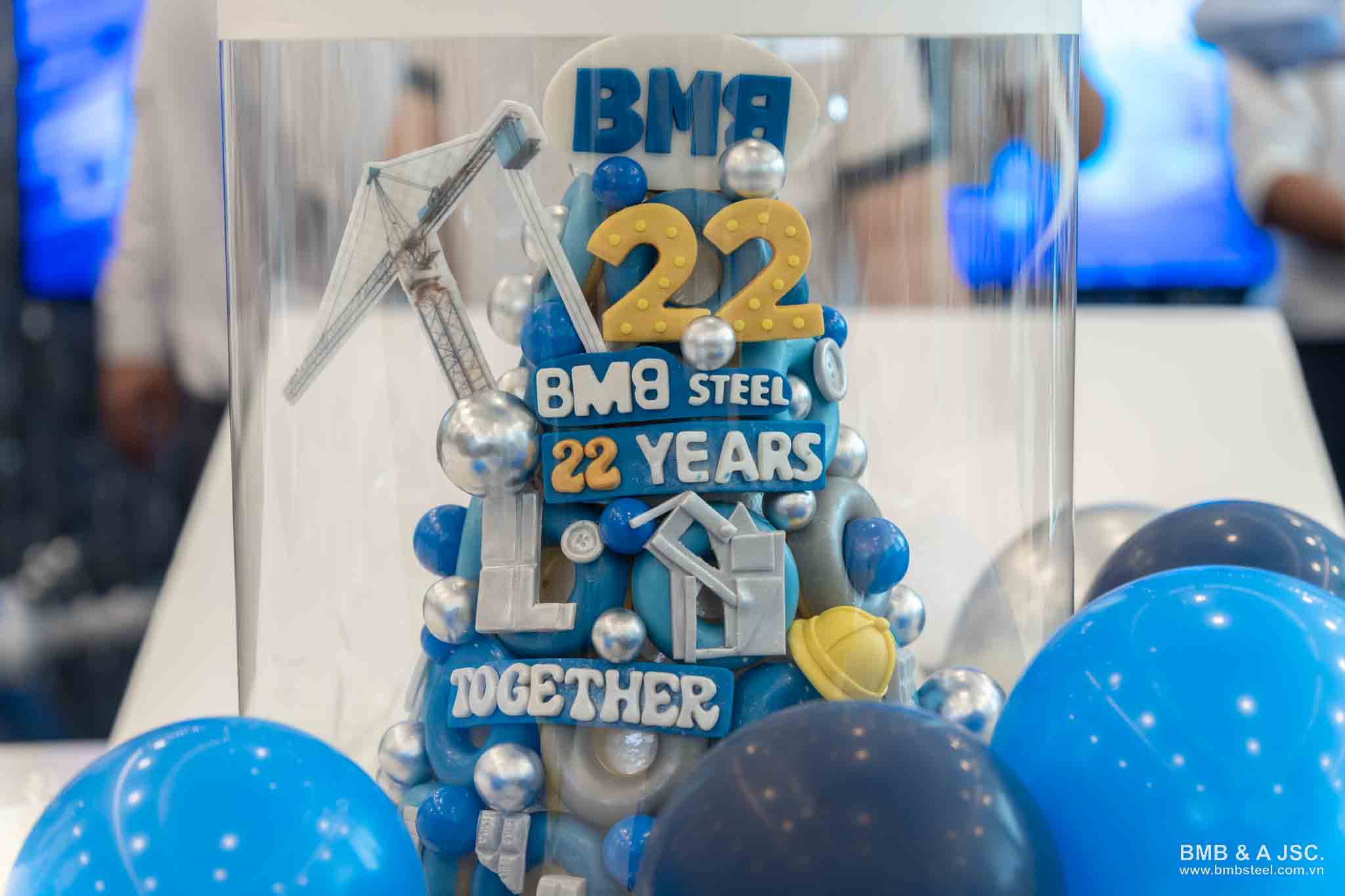 Celebrating BMB Steel's 22nd birthday