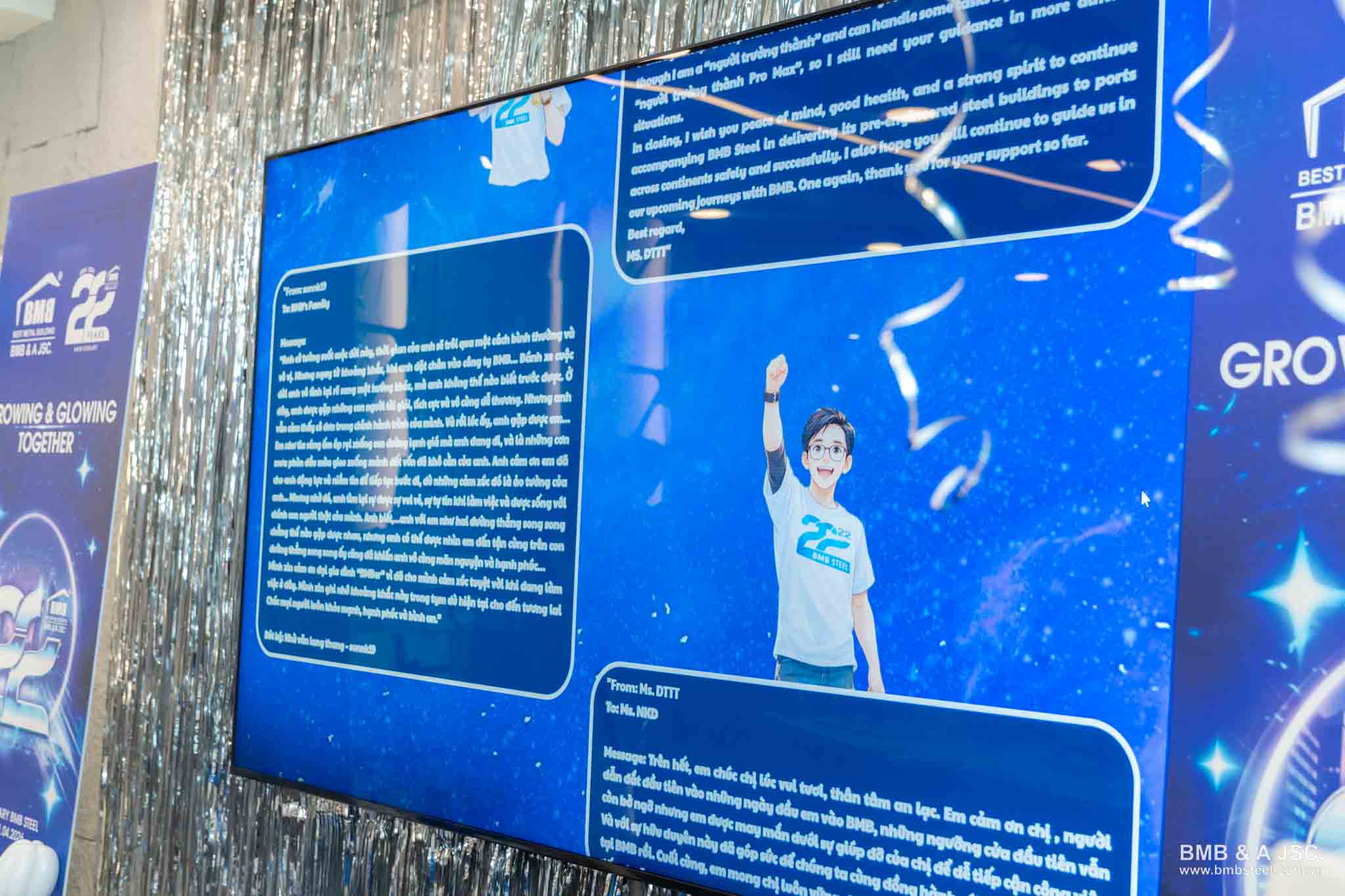 Celebrating BMB Steel's 22nd birthday