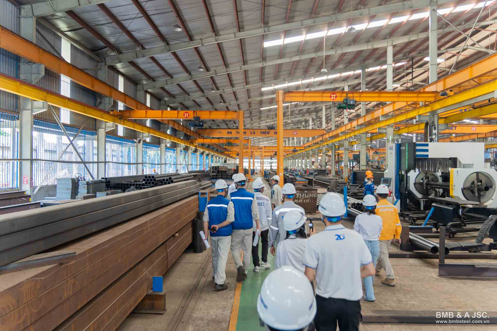 First-Cut Ceremony for the gas pipeline project Lot B – O Mon: Marking the beginning of the cooperation journey between PTSC Thanh Hoa and BMB Steel