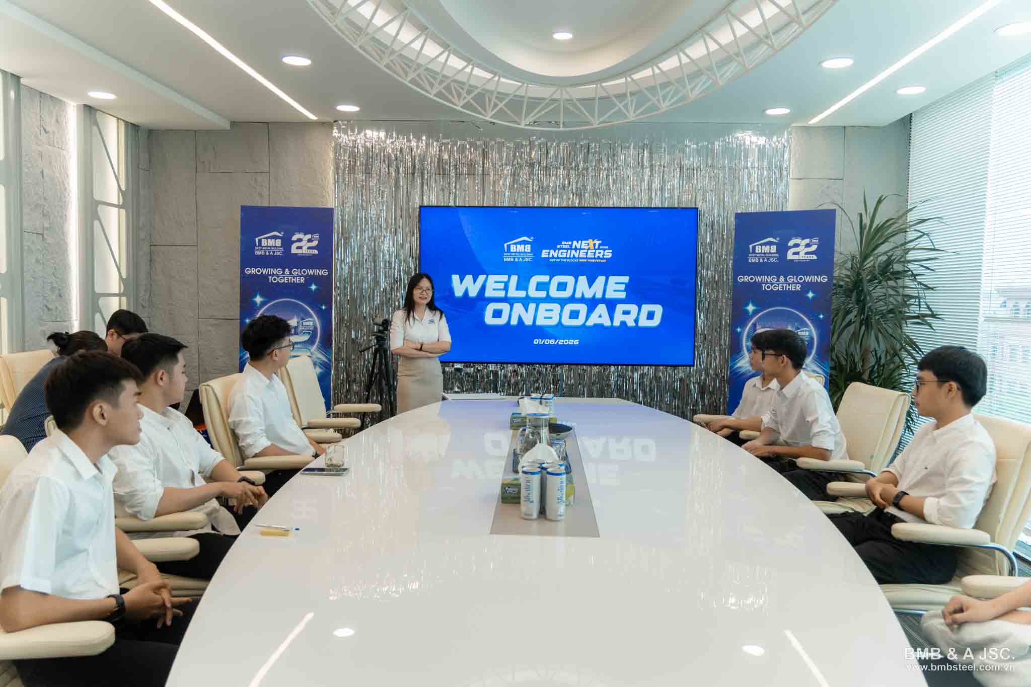 BNE26 - Hành trình 2,5 tháng học hỏi và trưởng thành tại BMB Steel