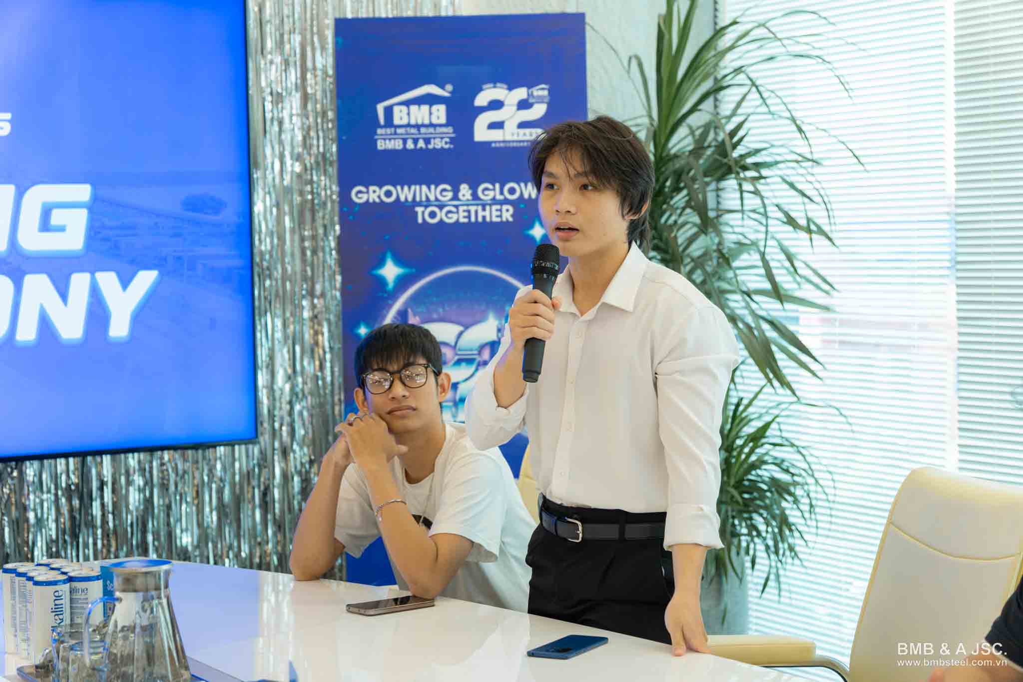 BNE26 - Hành trình 2,5 tháng học hỏi và trưởng thành tại BMB Steel