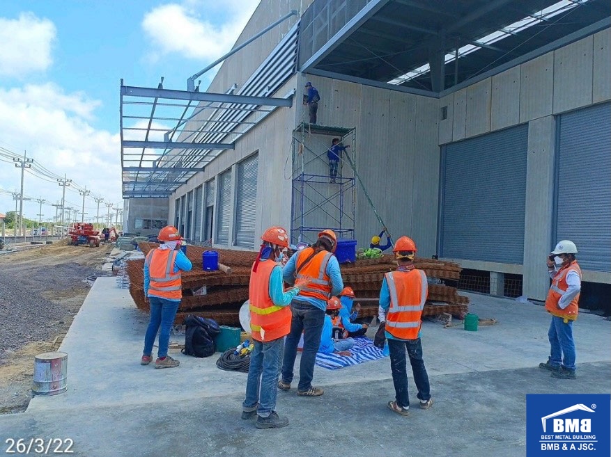 Quy trình làm việc BMB Steel