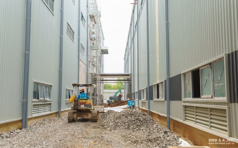 50m2 프리엔지니어드 빌딩의 디자인 과정