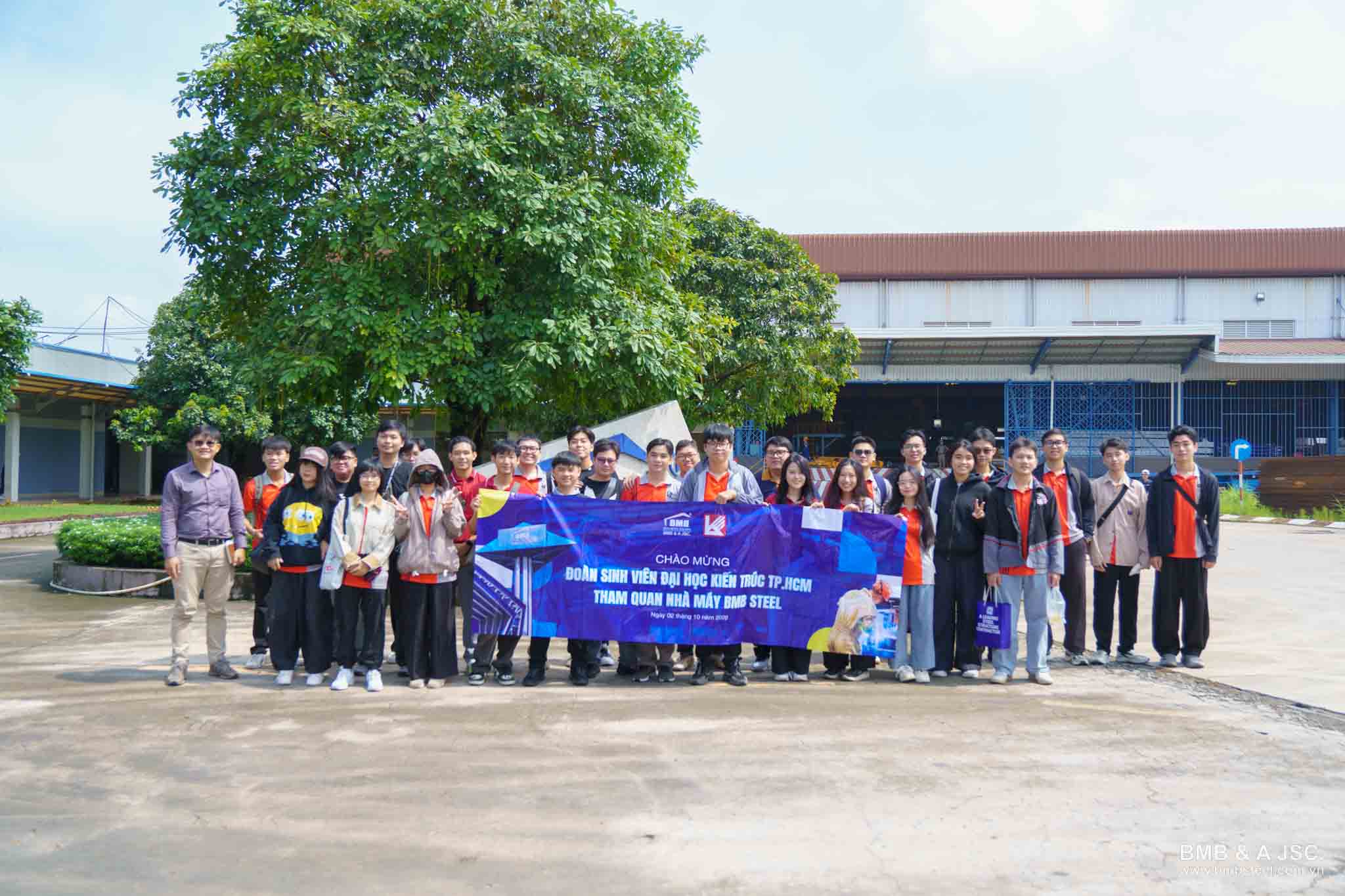BMB Steel Factory Tour – Connecting the classroom to reality