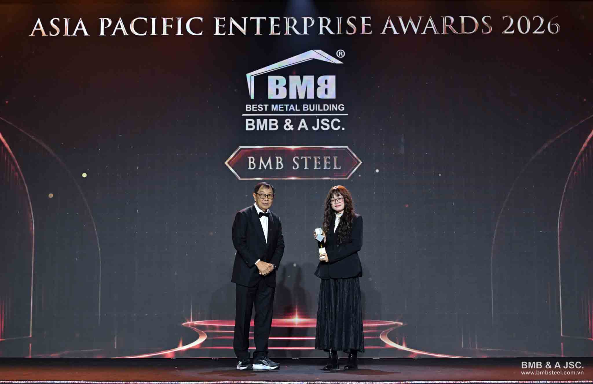 BMB Steel ika-apat na beses ginawaran sa APEA 2026