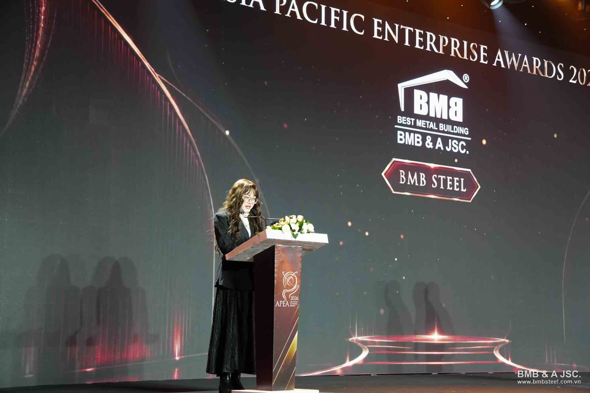 BMB Steel ika-apat na beses ginawaran sa APEA 2026