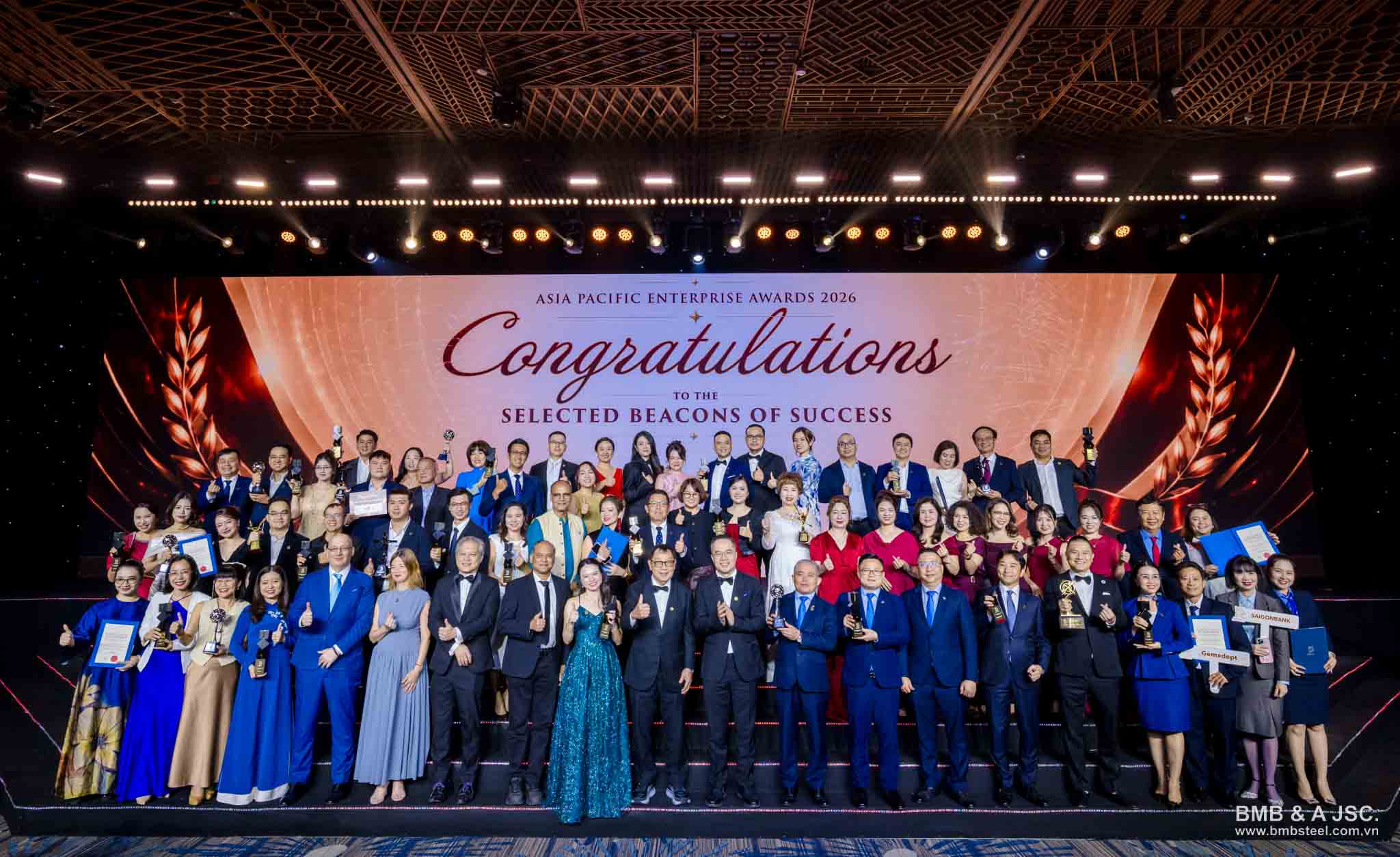 BMB Steel ika-apat na beses ginawaran sa APEA 2026