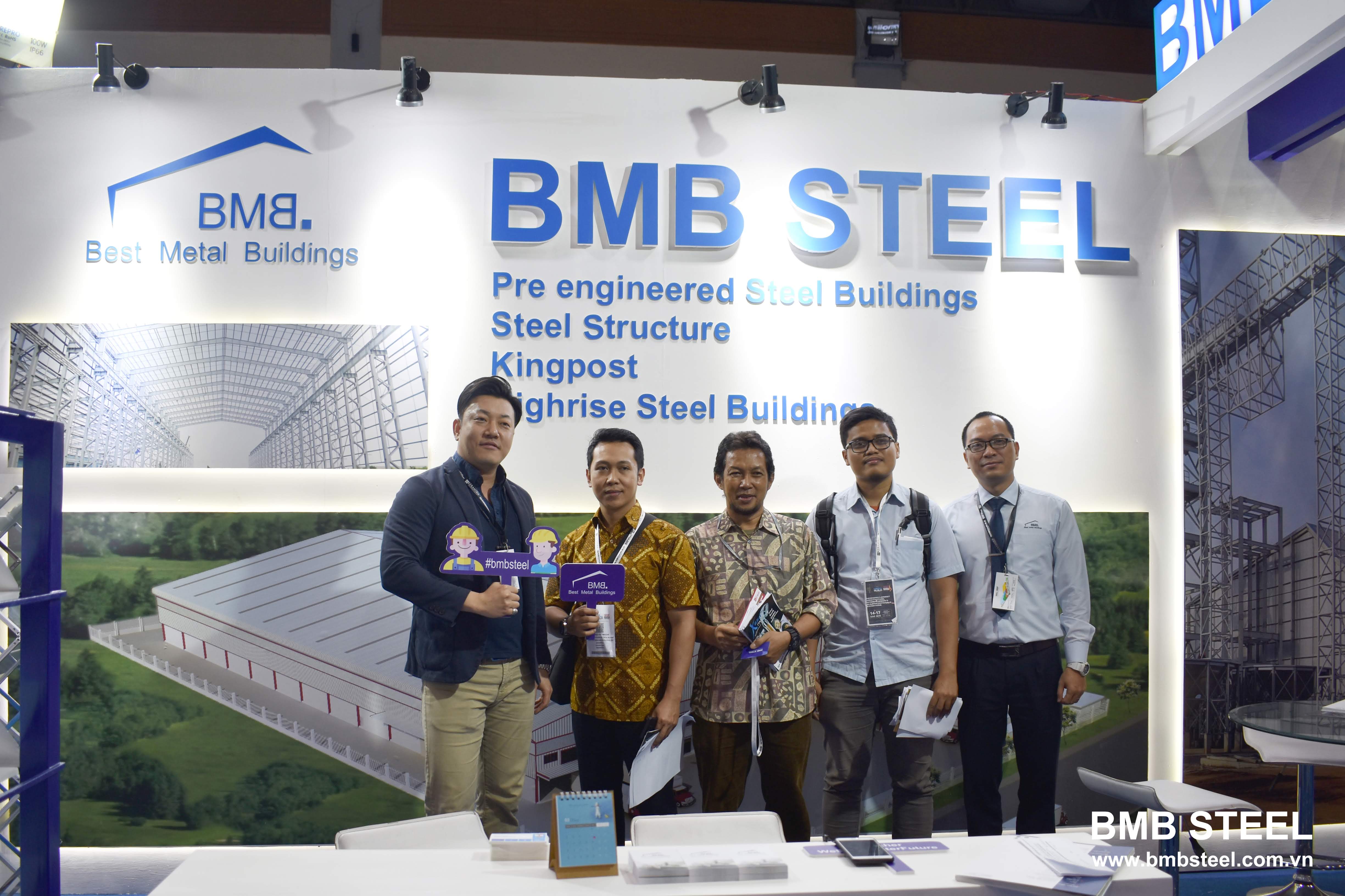 BMB STEEL PARTICIPATED MEGABUILD'19 IN INDONESIA 1