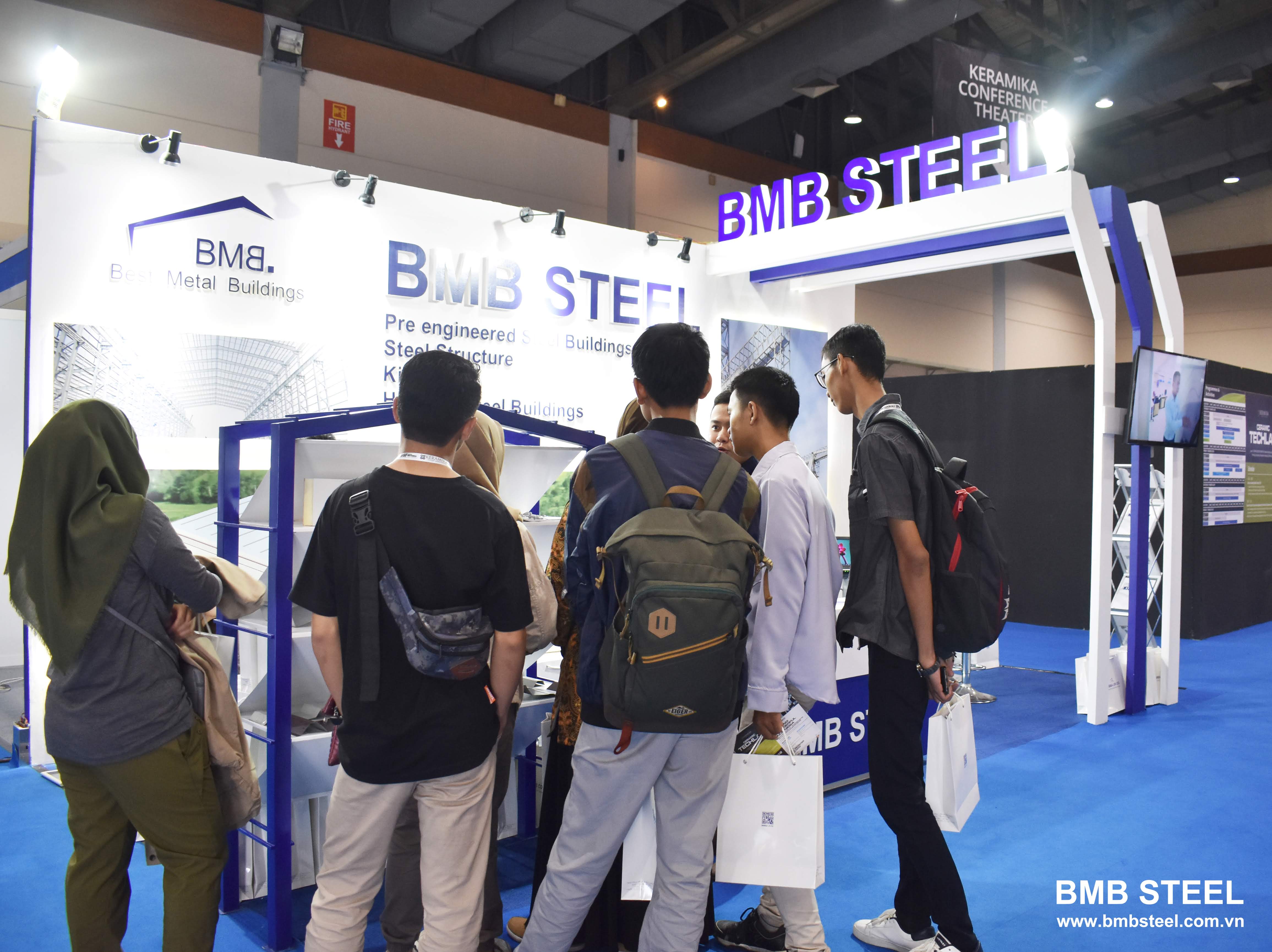 BMB STEEL PARTICIPATED MEGABUILD'19 IN INDONESIA 2