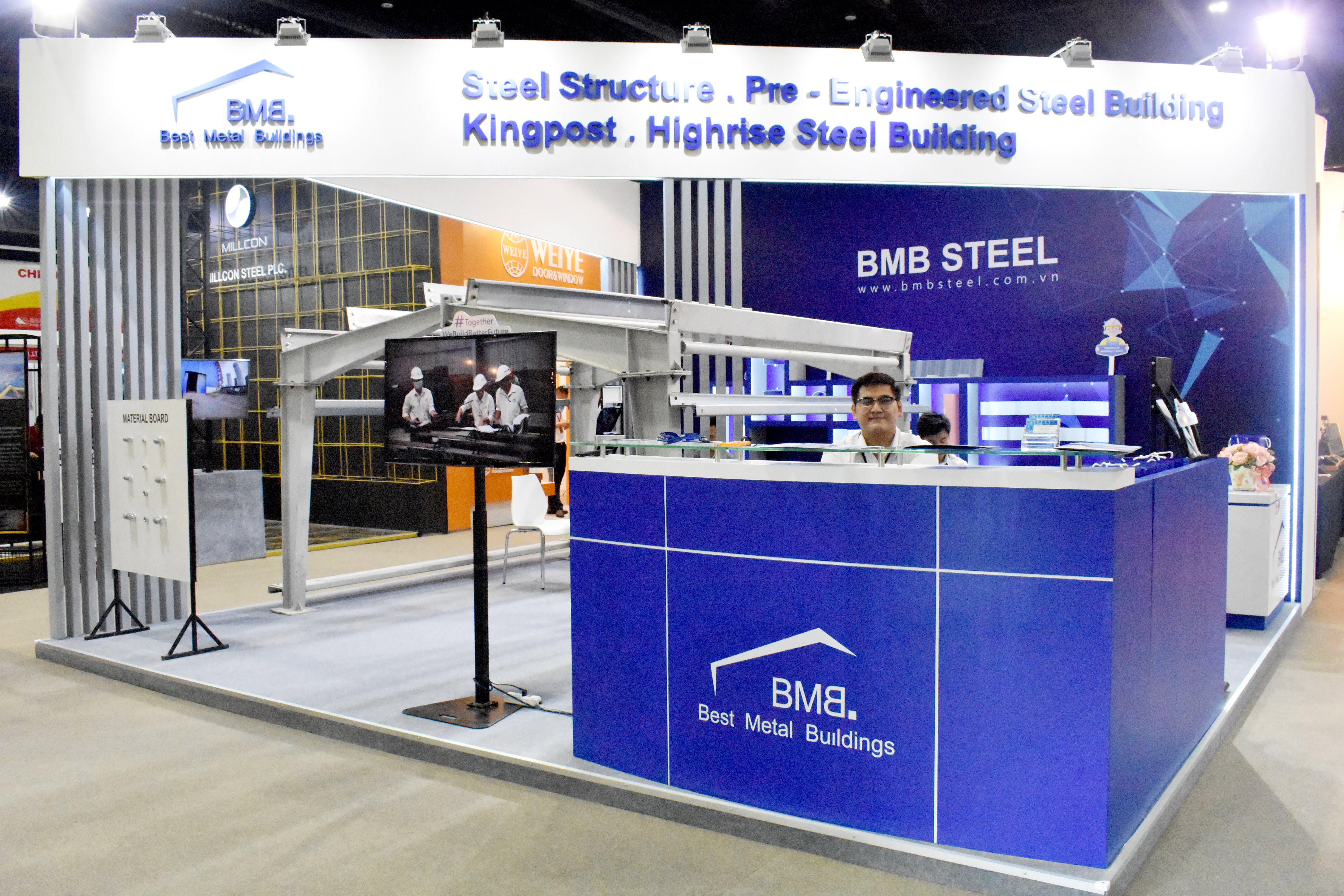 BMB Steel participated Thai Architect'18 expo in Thailand 5