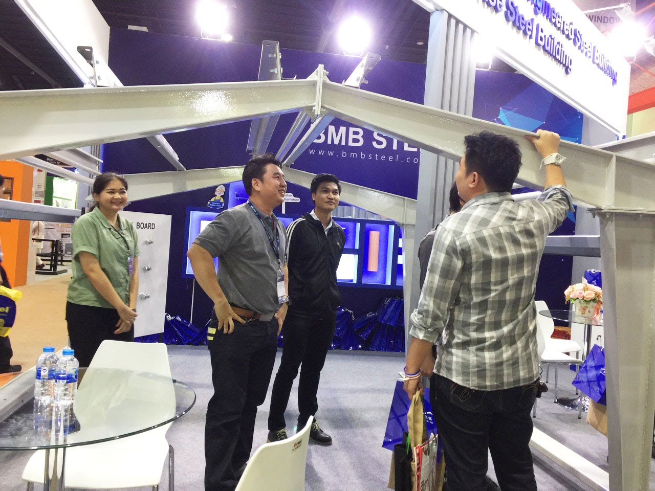 BMB Steel participated Thai Architect'18 expo in Thailand 9