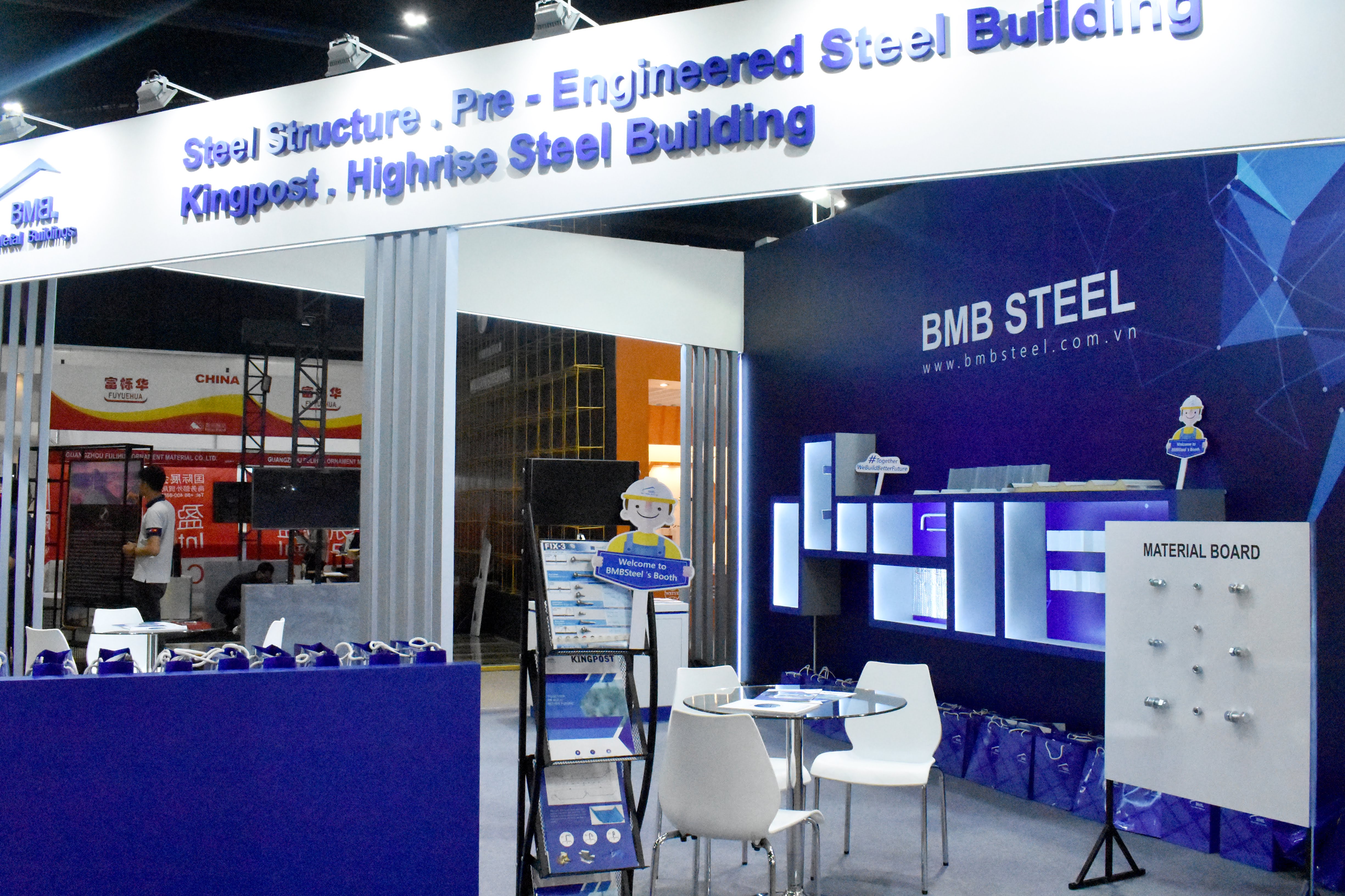 BMB Steel participated Thai Architect'18 expo in Thailand 3