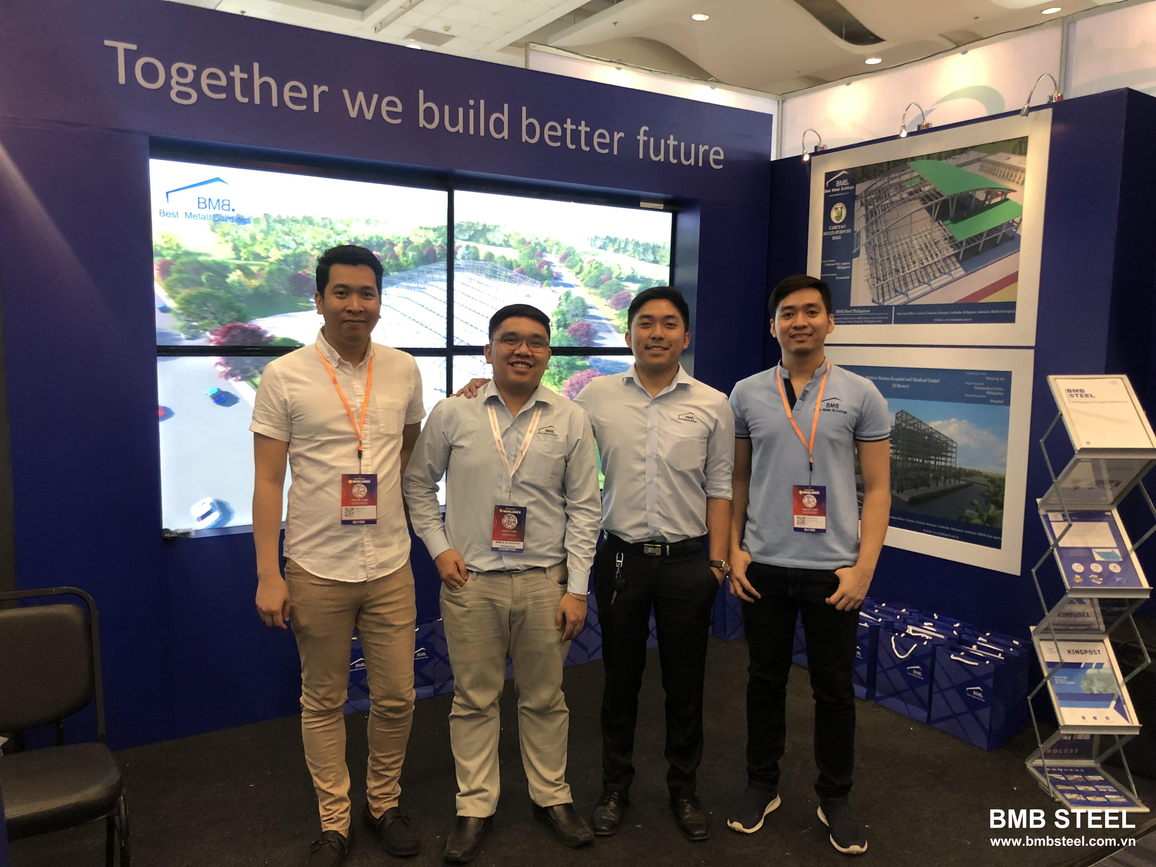 BMB STEEL PARTICIPATED WORLDBEX 2019 IN MANILA 2