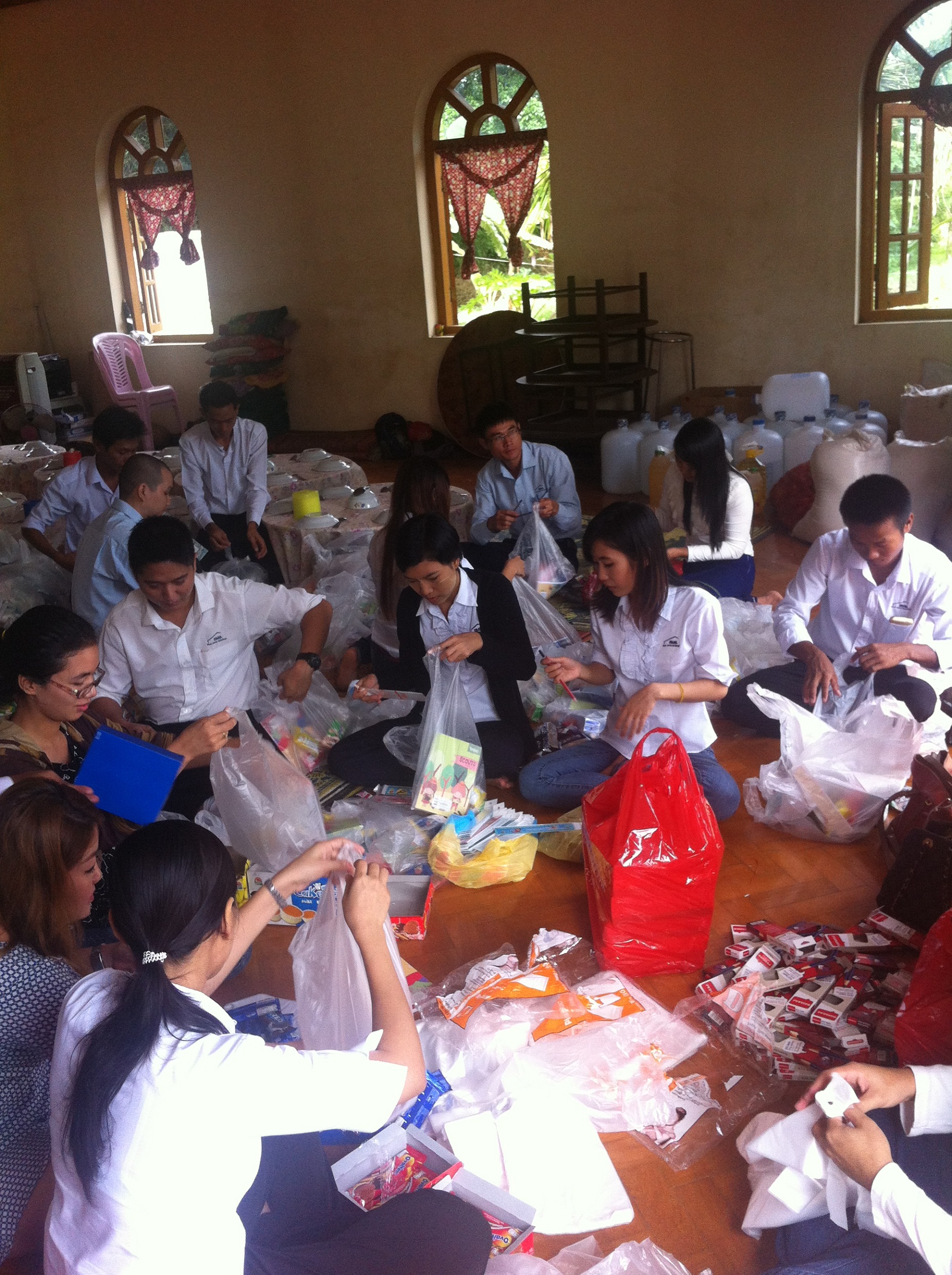 BMB Steel team charity at Myanmar 11