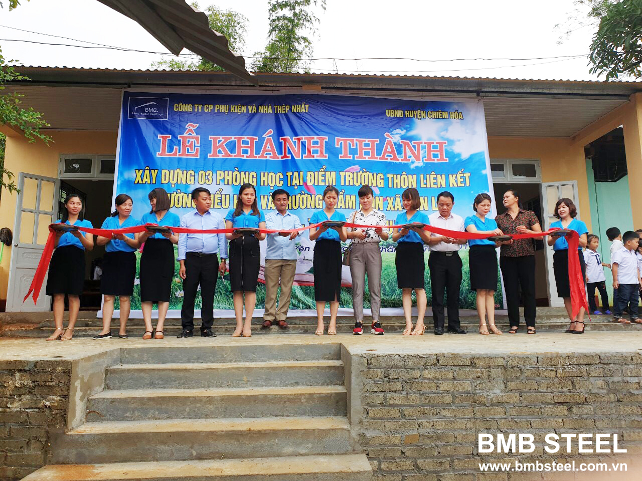 Grand opening ceremony of the BMB Love School 6