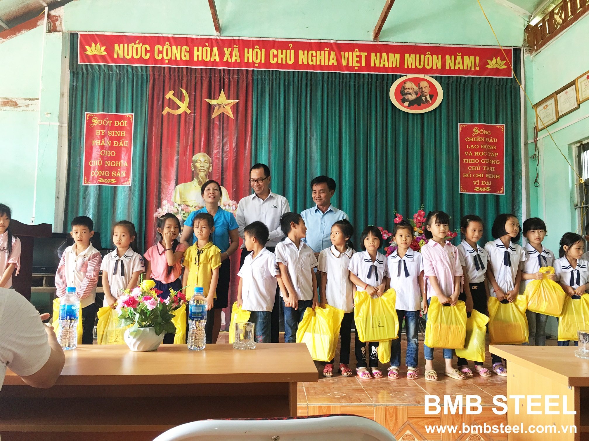 Grand opening ceremony of the BMB Love School 9